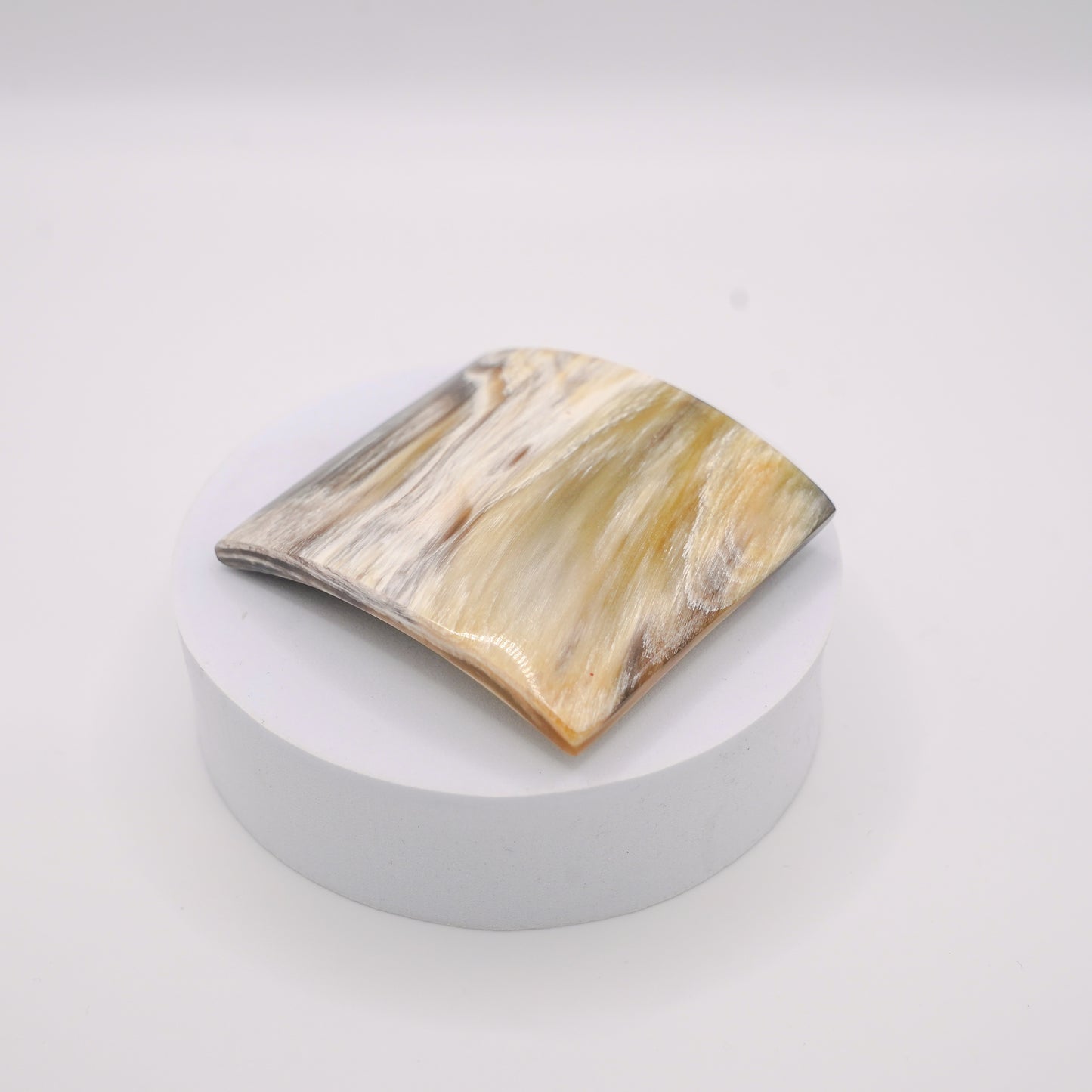 ヘアクリップ(KOST KAMM) Horn round square