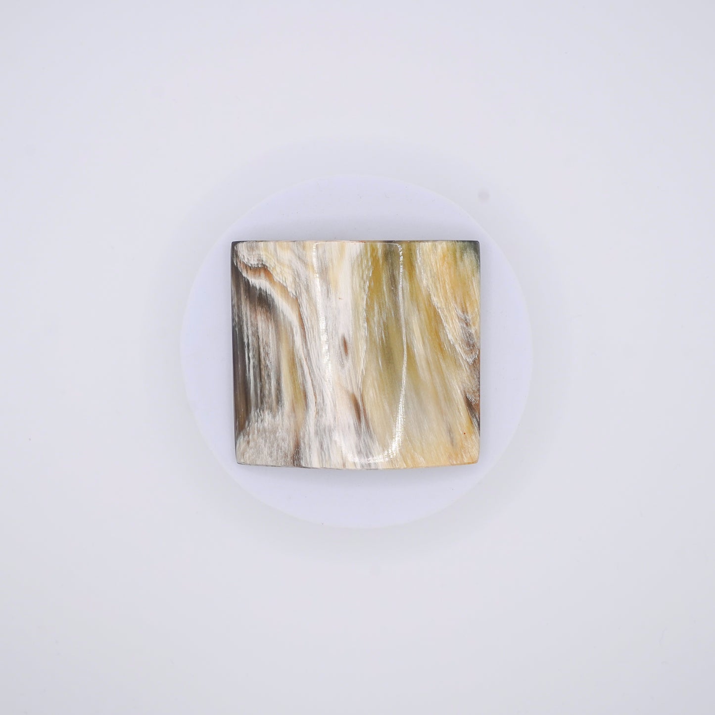 ヘアクリップ(KOST KAMM) Horn round square