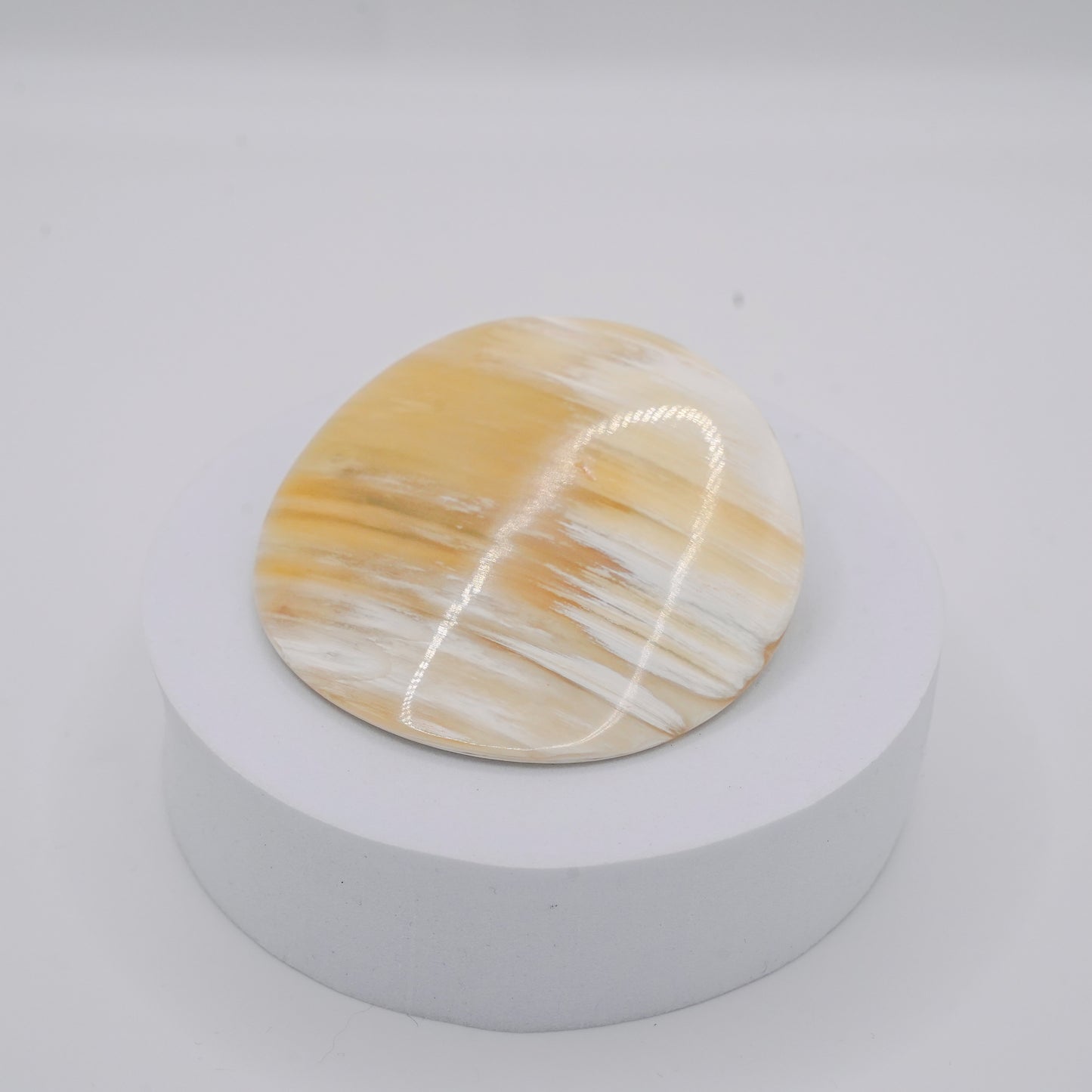 ヘアクリップ(KOST KAMM) Horn round square