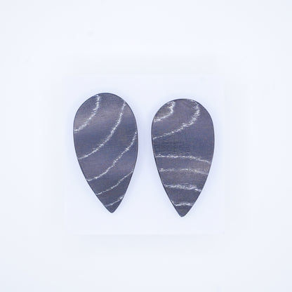 ヘアクリップ(KOST KAMM) Wood  Hair Clip Teardrop　shaped B