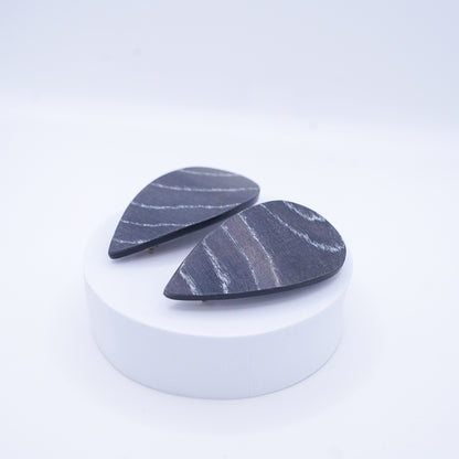 ヘアクリップ(KOST KAMM) Wood  Hair Clip Teardrop　shaped B
