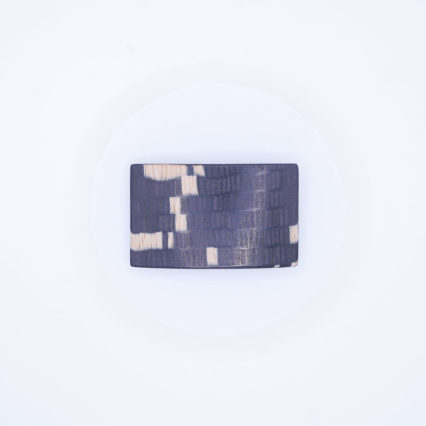 Color Wood / Hairclip / 6cm / Rectangurer