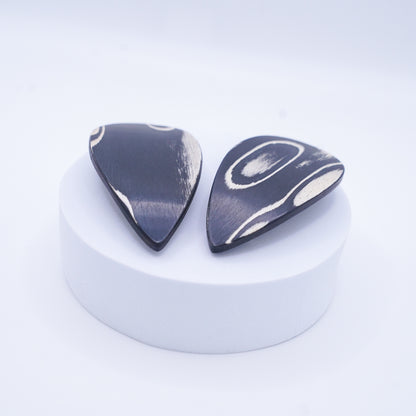 ヘアクリップ(KOST KAMM) Wood  Hair Clip Teardrop shaped　A