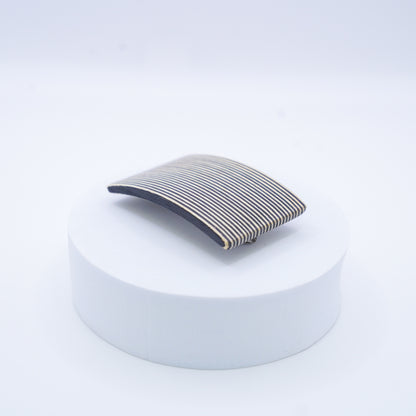 Color Wood / Hairclip / 6cm / Rectangurer