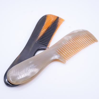 ヘアコーム (KOST KAMM) Water Buffalo Horn Comb with handle wide