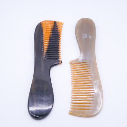 ヘアコーム (KOST KAMM) Water Buffalo Horn Comb with handle wide