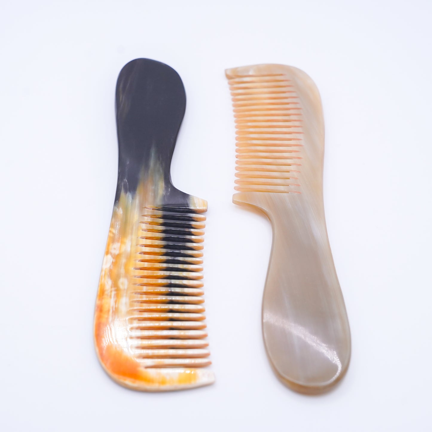 ヘアコーム (KOST KAMM) Water Buffalo Horn Comb with handle wide