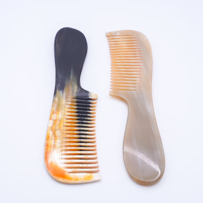 ヘアコーム (KOST KAMM) Water Buffalo Horn Comb with handle wide
