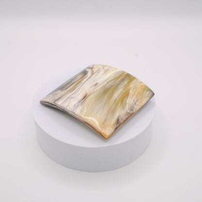 ヘアクリップ(KOST KAMM) Horn round square