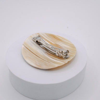 ヘアクリップ(KOST KAMM) Horn round square
